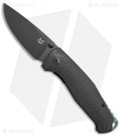 Fox Knives TUR Liner Lock Knife Carbon Fiber (2.8" Black) FX-528 B