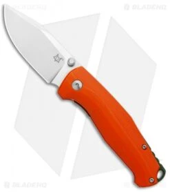 Fox Knives TUR Liner Lock Knife Orange G-10 (2.8" Satin) FX-523 OR