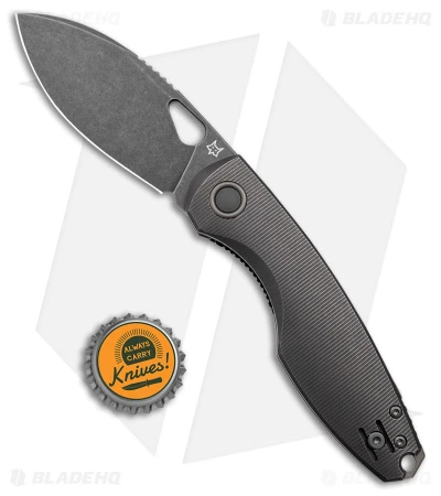 Fox Knives Vox Chilin F8 Liner Lock Knife Black Titanium (3.2" PVD SW) - Image 4
