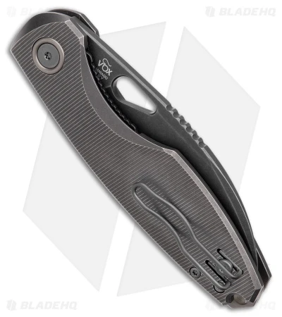Fox Knives Vox Chilin F8 Liner Lock Knife Black Titanium (3.2" PVD SW) - Image 3