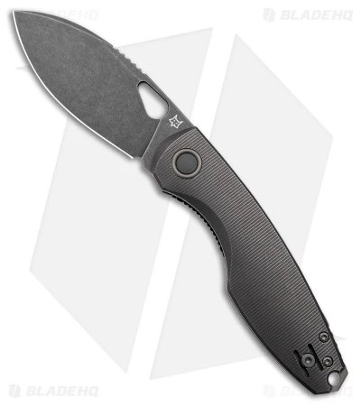 Fox Knives Vox Chilin F8 Liner Lock Knife Black Titanium (3.2" PVD SW)
