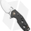 Fox Knives Vox Suru Frame Lock Knife Carbon Fiber/Bronze Ti (2.3" Satin M390)