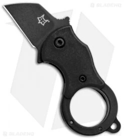 Fox Knives Mini-TA Liner Lock Karambit Knife Black (1" Black) FX-536B