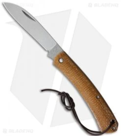 Fox Knives Official German Navy Slip Joint Folding Knife (3.13" Stonewash)