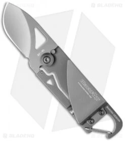 BlackFox Bulldog Frame Lock Folding Knife (2" Gray) BF-95
