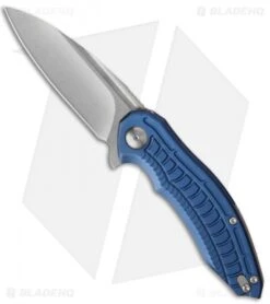 Brous Blades Bionic 2.0 Flipper Knife Blue (3" Stonewash)