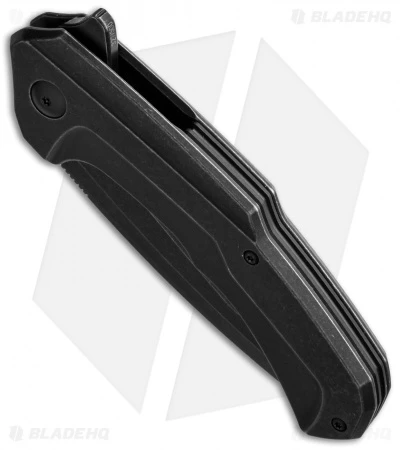 Brous Blades Dynamic Flipper Frame Lock Knife (3.5" Acid SW) - Image 2