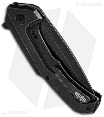 Brous Blades Dynamic Flipper Frame Lock Knife (3.5" Acid SW) - Image 3
