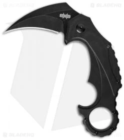 Brous Blades Enforcer Folding Karambit Knife (2.5" Acid SW)