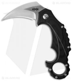 Brous Blades Enforcer Folding Karambit Knife (2.5" Satin)