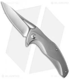 Brous Blades Exo Liner Lock Flipper Knife Titanium (3.375" Satin)