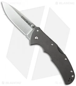 Cold Steel Code-4 Spear Point Lockback Knife Gray (3.5" Satin) 58PS